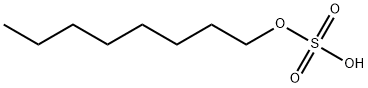 octyl hydrogen sulphate Struktur