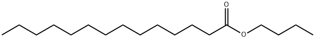 MYRISTIC ACID N-BUTYL ESTER Struktur