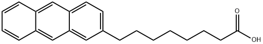 8-(2-anthryl)octanoic acid Struktur