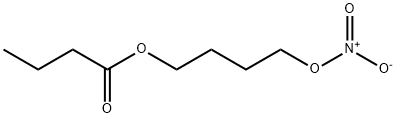 4-(Nitrooxy)butyl butanoate Struktur