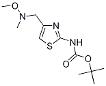 {4-[(Methoxy-methyl-amino)-methyl]-thiazol-2-yl}-carbamic acid tert-butyl ester