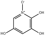 2,3,5-Pyridinetriol,1-oxide(9CI) Struktur