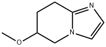 6-METHOXY-5,6,7,8-TETRAHYDROIMIDAZO[1,2-A]PYRIDINE Struktur