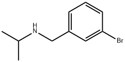 N-(3-BROMOBENZYL)-N-ISOPROPYLAMINE Struktur