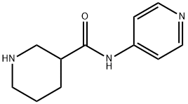 PIPERIDINE-3-CARBOXYLIC ACID PYRIDIN-4-YLAMIDE Struktur