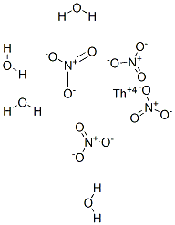 THORIUMNITRATETETRAHYDRATE Struktur