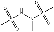 1,2-Bis(methylsulfonyl)-1-methylhydrazine  Struktur