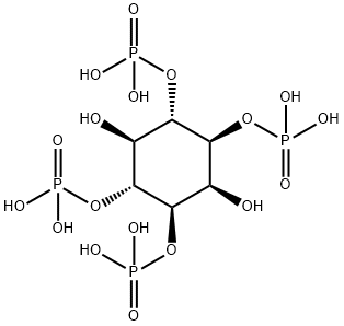 (2,5-dihydroxy-3,4,6-triphosphonooxy-cyclohexoxy)phosphonic acid Struktur