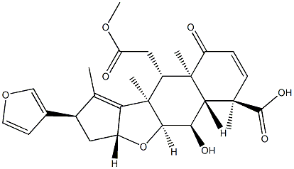 nimbic acid Struktur