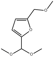 2-(DiMethoxyMethyl)-5-(MethoxyMethyl)furan Struktur