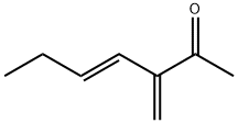 4-Hepten-2-one, 3-methylene-, (E)- (9CI) Struktur