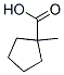 1-methylcyclopentane-1-carboxylic acid Struktur