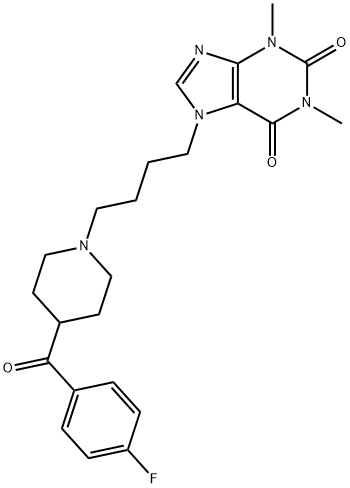 Perbufylline Struktur