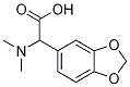 1,3-Benzodioxol-5-yl(diMethylaMino)acetic acid Struktur