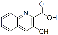 3-hydroxyquinoline-2-carboxylic acid Struktur