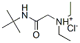 diethyl-(tert-butylcarbamoylmethyl)azanium chloride Struktur