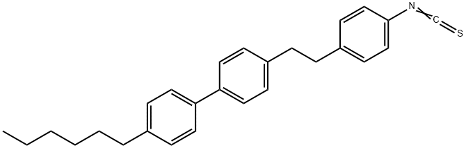 4-HEXYL-4'-[2-(4-ISOTHIOCYANATOPHENYL)ETHYL]-1,1'-BIPHENYL Struktur