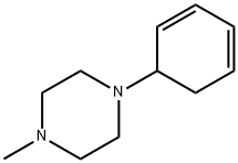 Piperazine, 1-(2,4-cyclohexadien-1-yl)-4-methyl- (9CI) Struktur