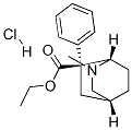 ethyl (1S,4R,6S)-7-methyl-6-phenyl-7-azabicyclo[2.2.2]octane-6-carboxy late hydrochloride Struktur