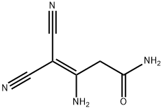 3-Butenamide,  3-amino-4,4-dicyano- Struktur