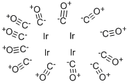 DODECACARBONYLTETRAIRIDIUM Struktur