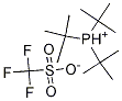 Tri-t-butylphosphonium trifluoromethanesulfonate, 99% Stabiphos T Struktur