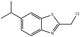 Benzothiazole, 2-(chloromethyl)-6-(1-methylethyl)- (9CI) Struktur