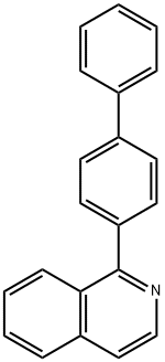 1-(4-PHENYLPHENYL)ISOQUINOLINE Struktur