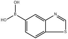 Boronicacid,B-5-benzothiazolyl- Struktur