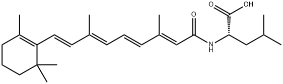 N-retinoylleucine Struktur