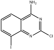 2-chloro-8-iodoquinazolin-4-aMine Struktur