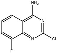 2-Chloro-4-aMino-8-fluoroquinazoline Struktur