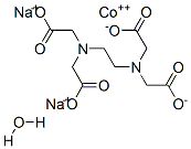 ETHYLENEDIAMINETETRAACETIC ACID DISODIUM COBALT SALT, HYDRATE Struktur