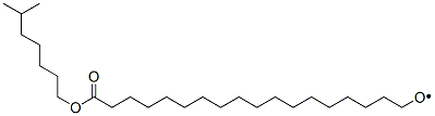 isooctyl epoxyoctadecanoate Struktur