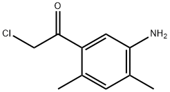 Ethanone, 1-(5-amino-2,4-dimethylphenyl)-2-chloro- (9CI) Struktur