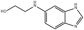 Ethanol, 2-(1H-benzimidazol-5-ylamino)- (9CI) Struktur