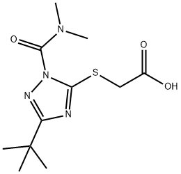 TRIAZAMATE Struktur