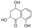 2,4,8-trihydroxy-1-tetralone Struktur