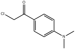 Ethanone, 2-chloro-1-[4-(dimethylamino)phenyl]- (9CI) Struktur