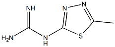 Guanidine,  (5-methyl-1,3,4-thiadiazol-2-yl)-  (9CI) Struktur