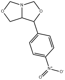 1-(4-nitrophenyl)dihydro-1H-[1,3]oxazolo[3,4-c][1,3]oxazole Struktur