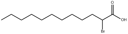 2-BROMODODECANOIC ACID Struktur