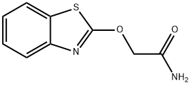 Acetamide, 2-(2-benzothiazolyloxy)- (9CI) Struktur