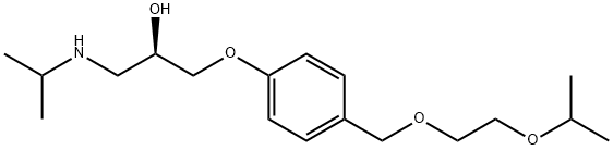 R-(+)-BISOPROLOL Struktur