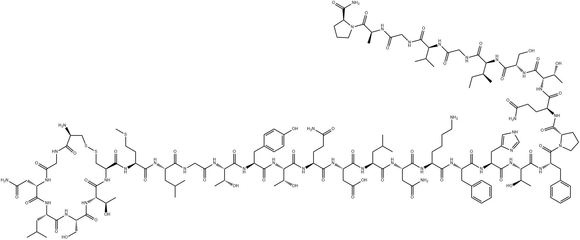 CALCITONIN, RAT Struktur