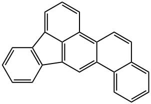 naphtho(1,2-b)fluoranthene Struktur