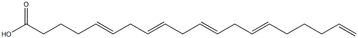 5,8,11,14,19-eicosapentaenoic acid Struktur