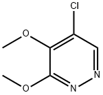 5-CHLORO-3,4-DIMETHOXYPYRIDAZINE Struktur