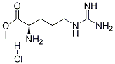 D-Arginine, Methyl ester, Monohydrochloride Struktur