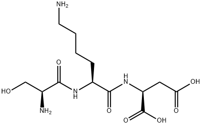 seryl-lysyl-aspartic acid Struktur